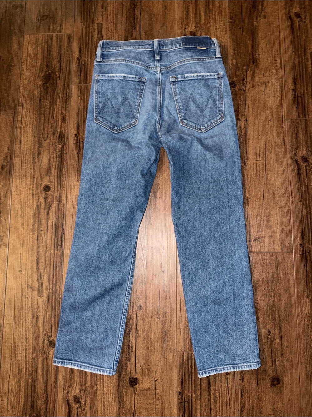 MOTHER Tomcat Jeans in Light Blue Wash - Picture 4 of 4